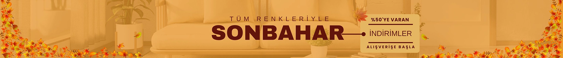 Sonbahar indirimleri